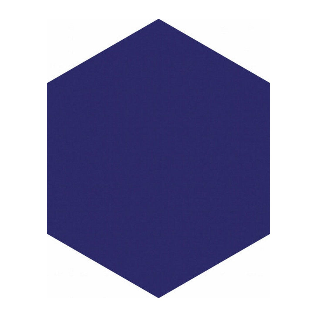 Qualis Ceramica Ronda 5.5" x 6.3" Glossy Porcelain Hexagon Tile