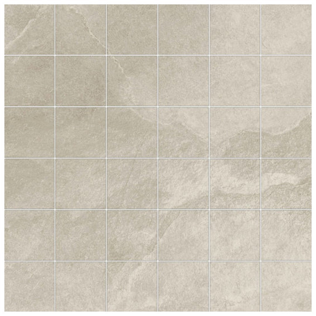 Qualis Ceramica Ravello 12" x 12" Natural Porcelain 2" Mosaic