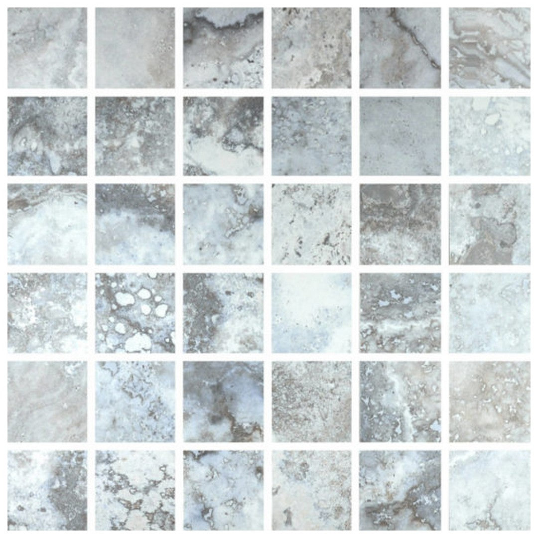 Qualis Ceramica Siena 12" x 12" Matte Porcelain 2" Mosaic