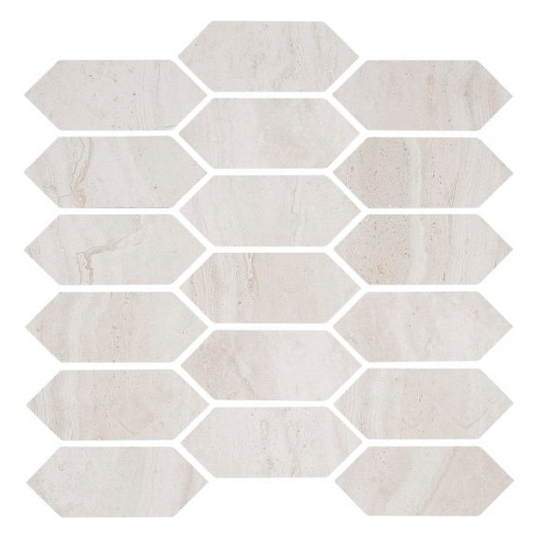Qualis Ceramica Timeless 12" x 12" Matte Porcelain Picket Mosaic