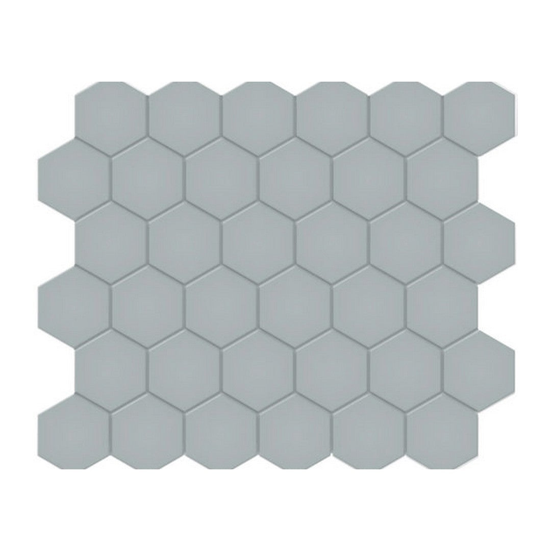 Qualis Ceramica Traditions 10.8" x 12.48" Matte Porcelain Hexagon 2" Mosaic