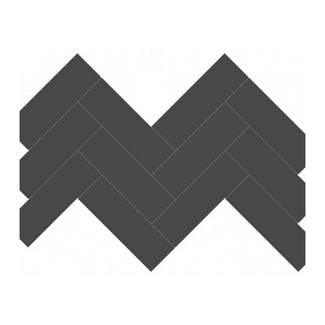 Qualis Ceramica Traditions 8.23" x 15.83" Matte Porcelain Herringbone 2×6" Mosaic