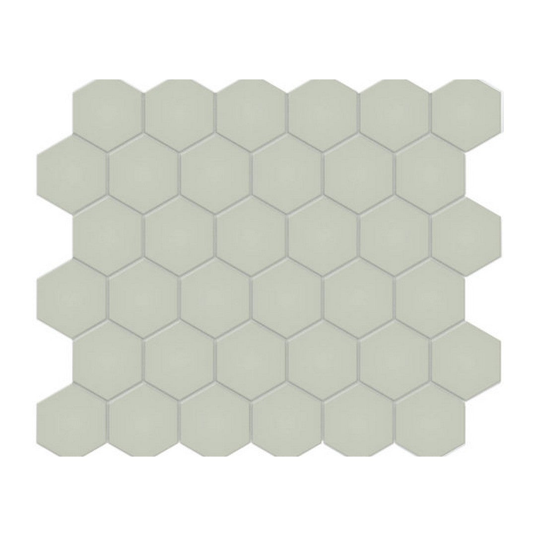 Qualis Ceramica Traditions 10.8" x 12.48" Matte Porcelain Hexagon 2" Mosaic