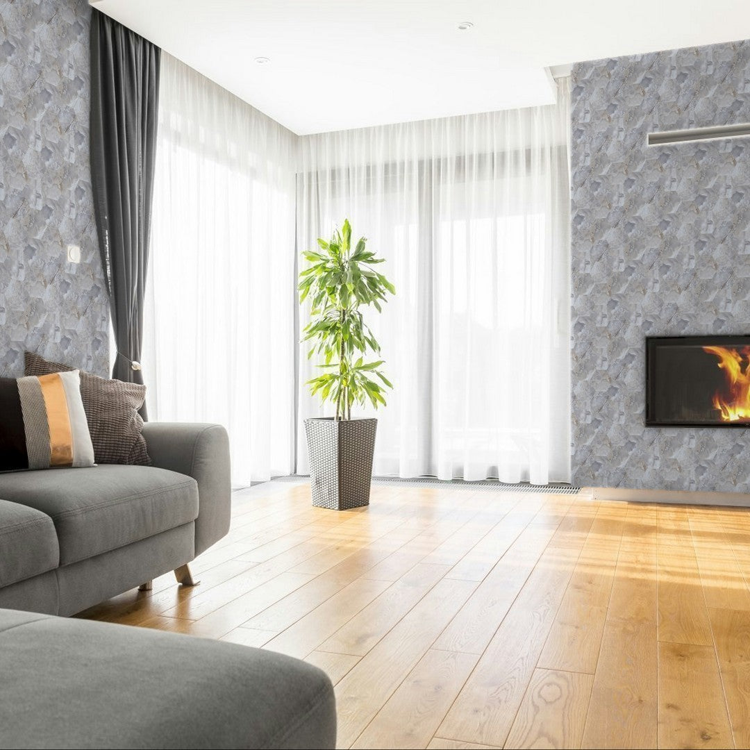 Qualis-Ceramica-Treasure-6-x-6-Carved-Porcelain-Hexagon-Tile-Blue-Dream-Car