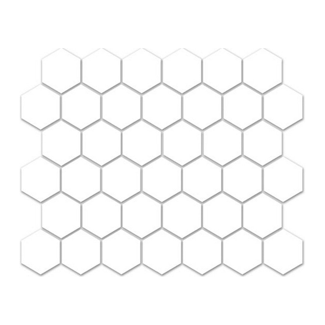 Qualis Ceramica Treasure 12" x 12" Polished Porcelain Hexagon 2" Mosaic