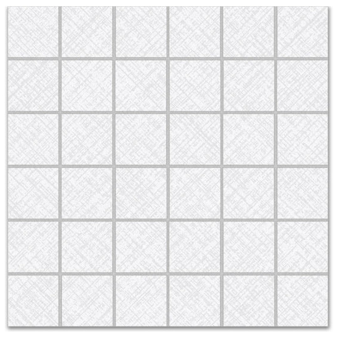 Qualis Ceramica Vegas 12" x 12" Satin Porcelain 2" Wall Mosaic