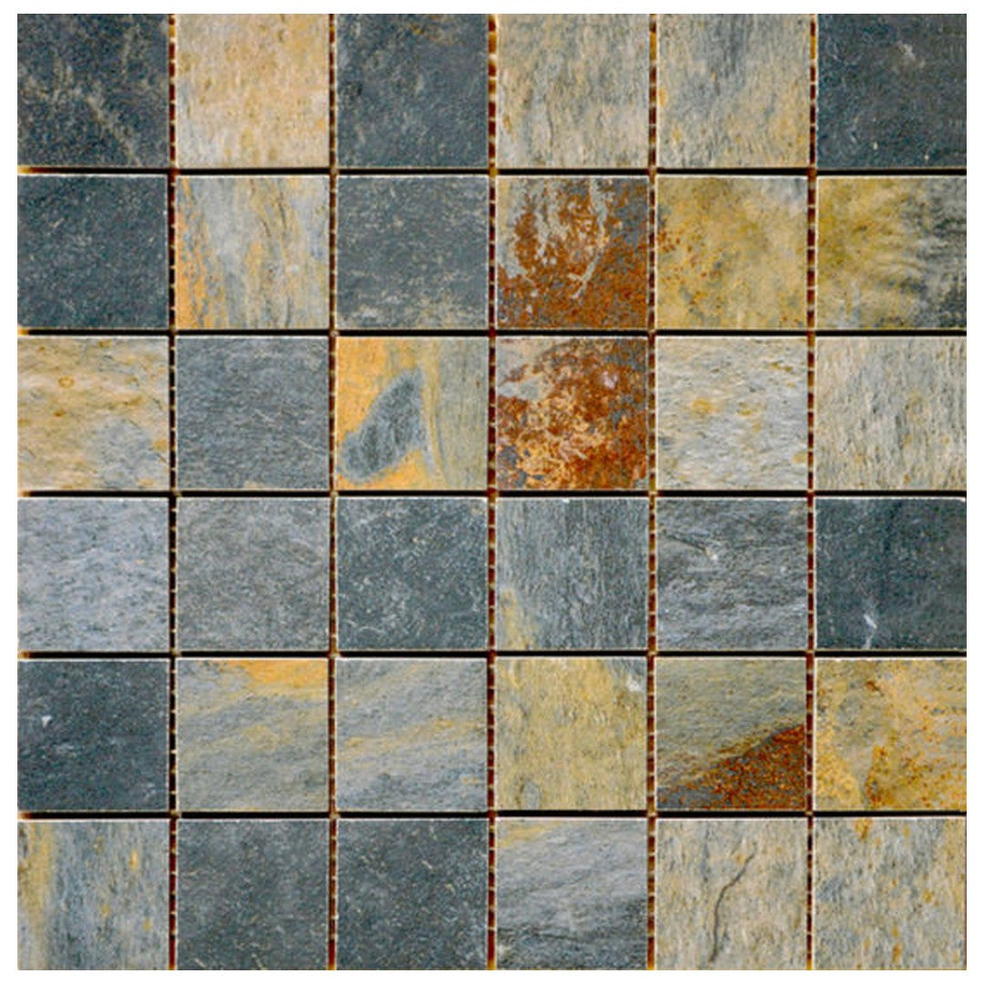 Qualis Ceramica Vermont 12" x 12" Matte Porcelain 2" Mosaic