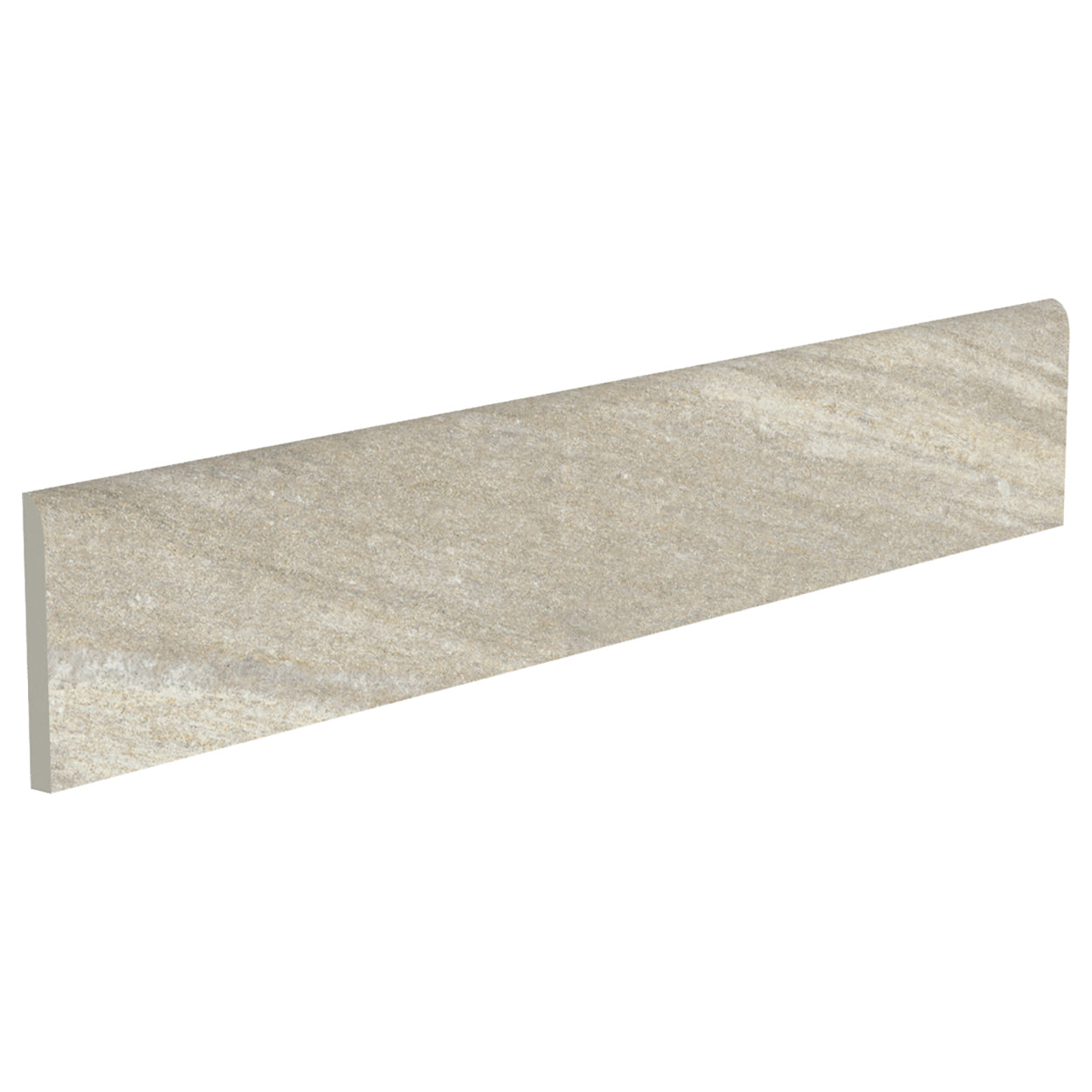 Del Conca USA Quartzite 4" x 24" Rectified Porcelain Bullnose