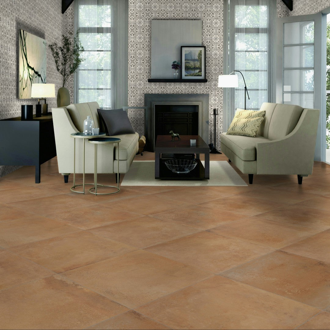 Daltile-Rekindle-24-x-24-Rectified-Textured-Porcelain-Xterior-Paver-Terracotta