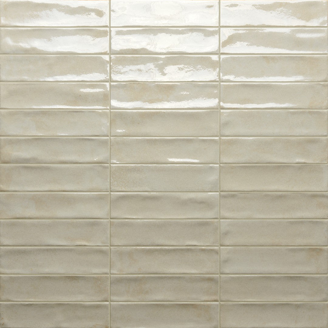 Tesoro Marrakech 2" x 8" Pressed Glossy Porcelain Brick Tile