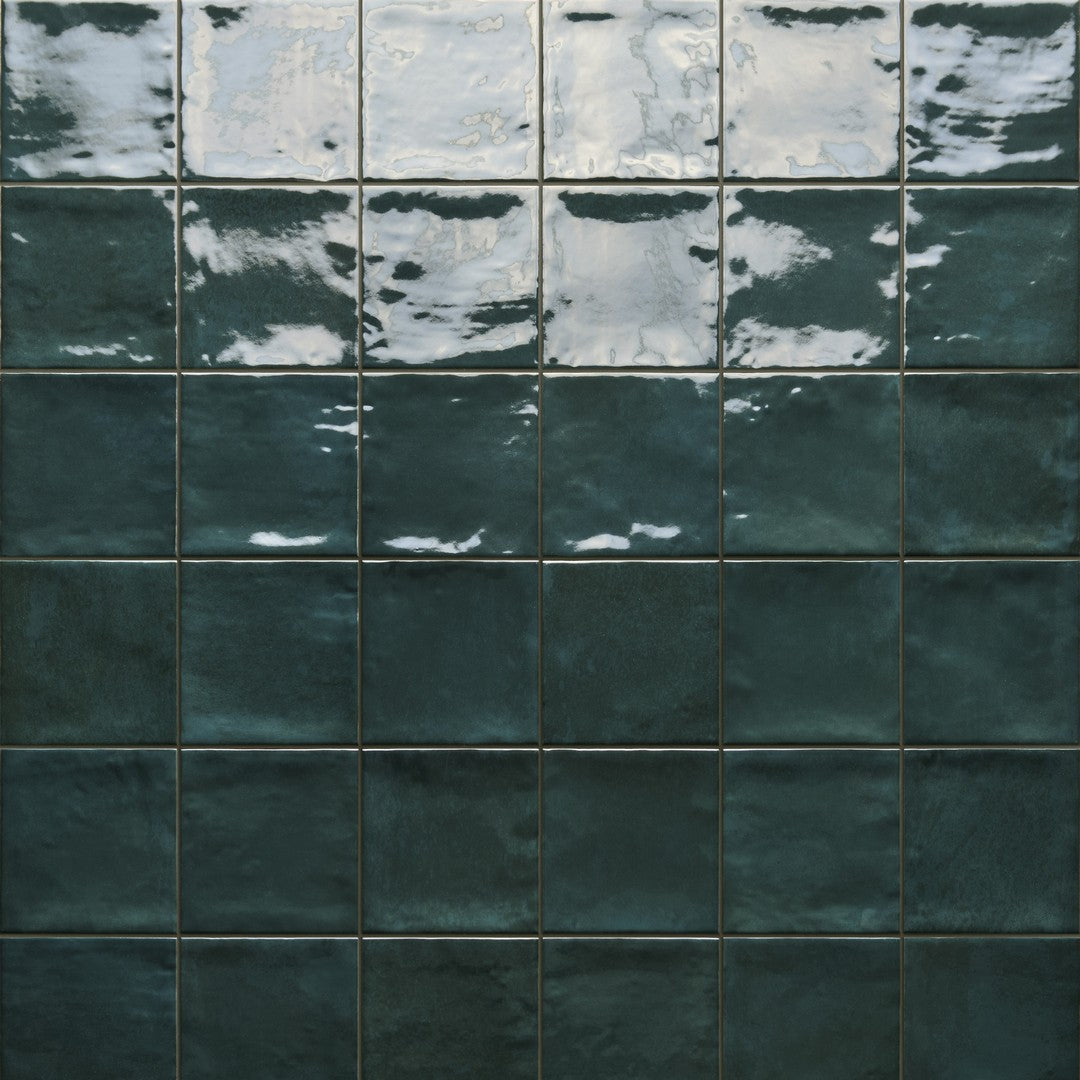 Tesoro Marrakech 4" x 4" Pressed Glossy Porcelain Tile