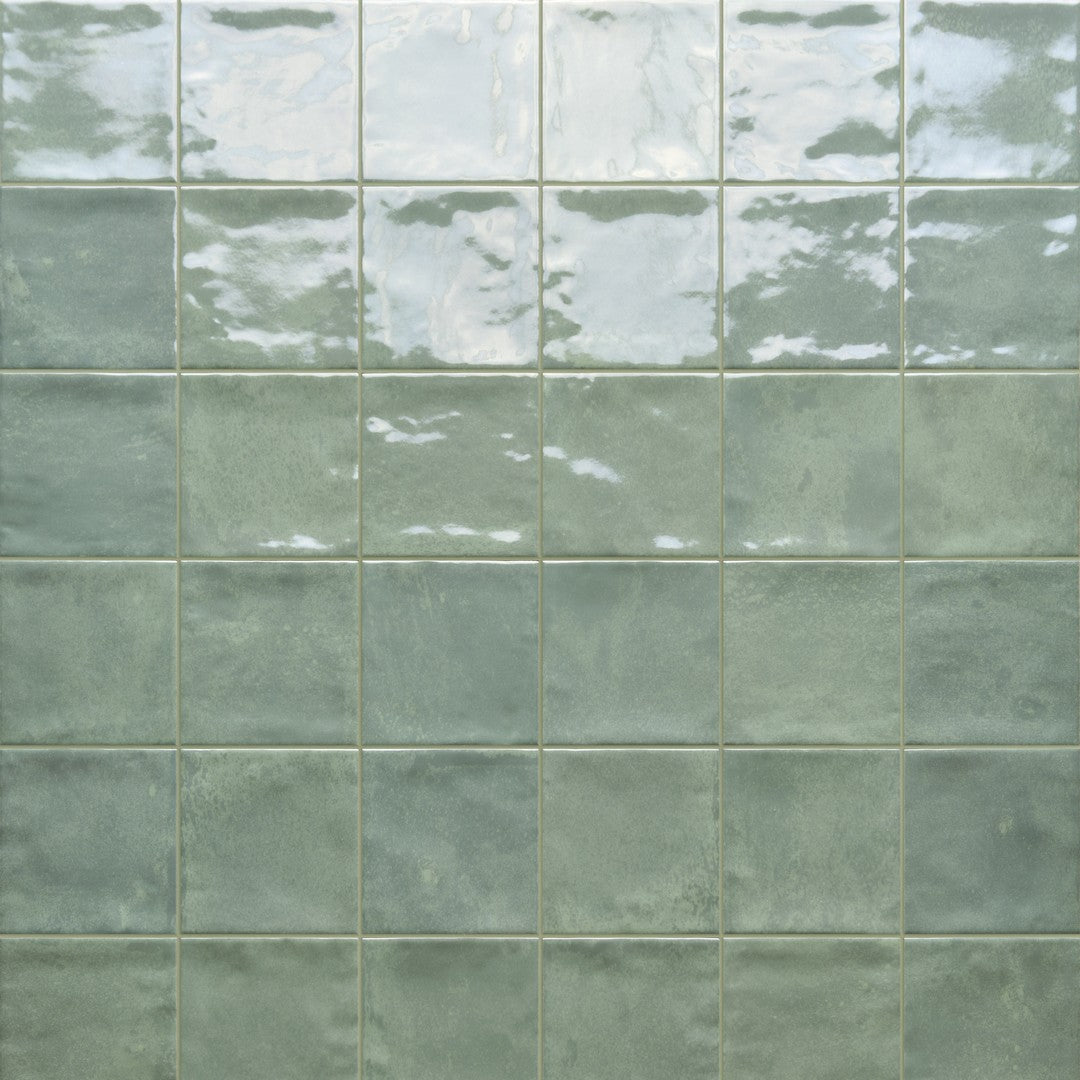 Tesoro Marrakech 4" x 4" Pressed Glossy Porcelain Tile