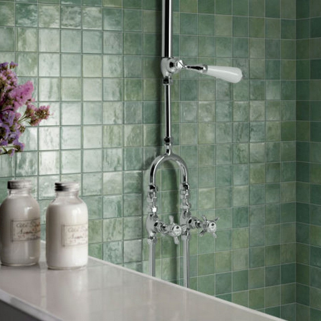Qualis-Ceramica-Chelsea-12-x-12-Ceramic-3-Zellige-Mosaic-Soft-Green-Mix