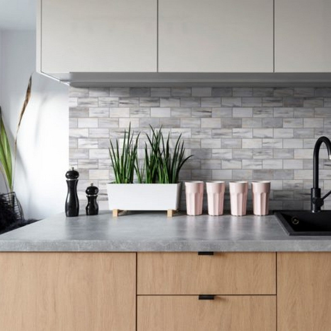 Qualis-Ceramica-Chelsea-12-x-12-Slate-Ceramic-2x4-Mix-Rough-Surface-Mosaic-Grey-Beige