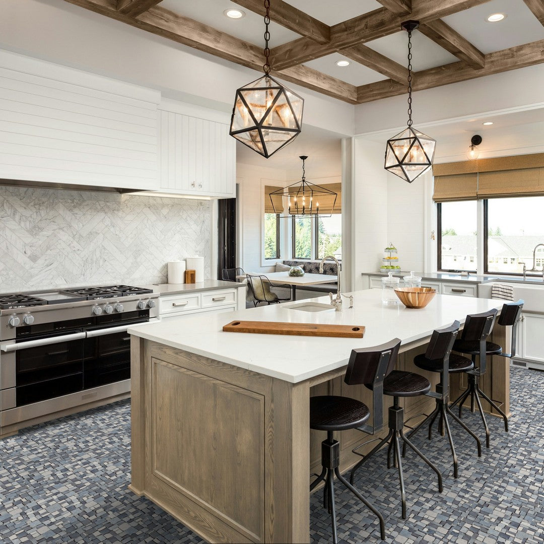 Qualis-Ceramica-Chelsea-12-x-12-Natural-Stone-Cubic-Opus-Marble-Mosaic-White-L.Grey-D.Grey