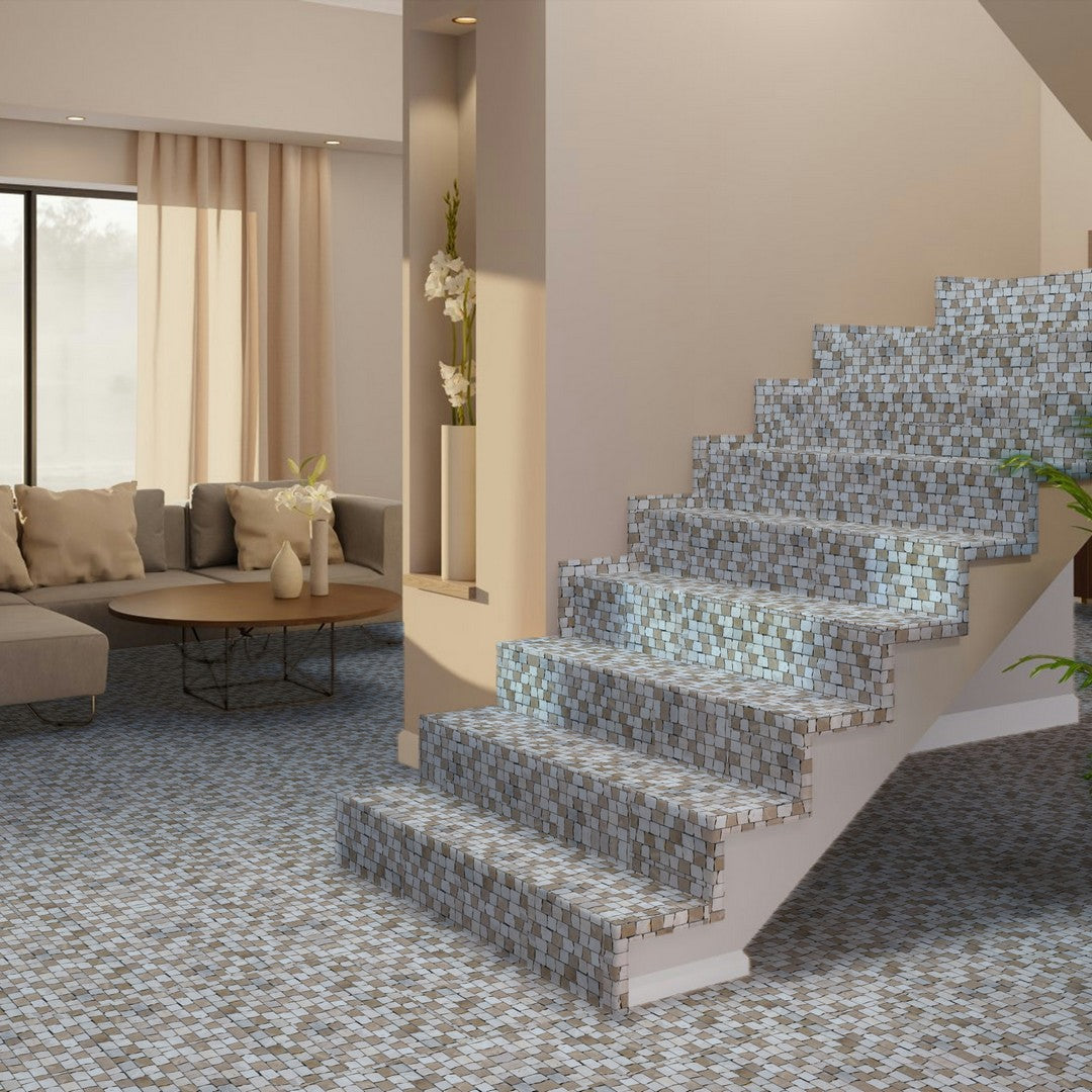 Qualis-Ceramica-Chelsea-11.6-x-12-Natural-Stone-Cubic-Brick-Marble-Mosaic-Cappuccino-Onyx-Cream