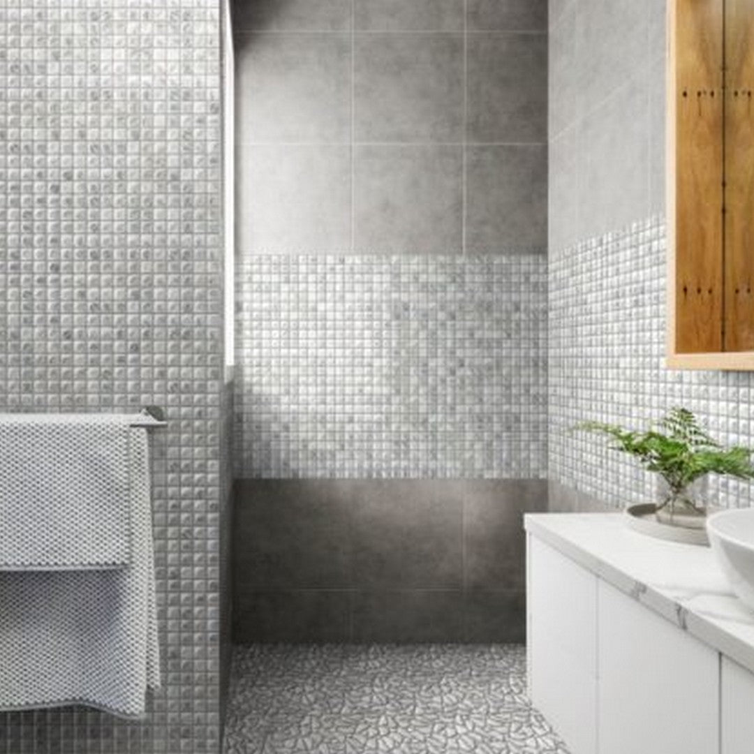 Qualis-Ceramica-Chelsea-12-x-12-Glass-Marble-Pattern-Mix-Mosaic-Light-Grey