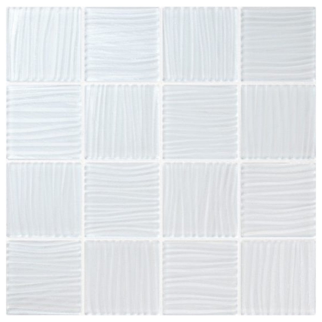 Qualis Ceramica Chelsea 12" x 12" Glass 3" Mosaic