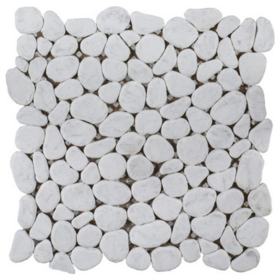 Qualis Ceramica Hamptons 12" x 12" Natural Stone Rockway Mosaic