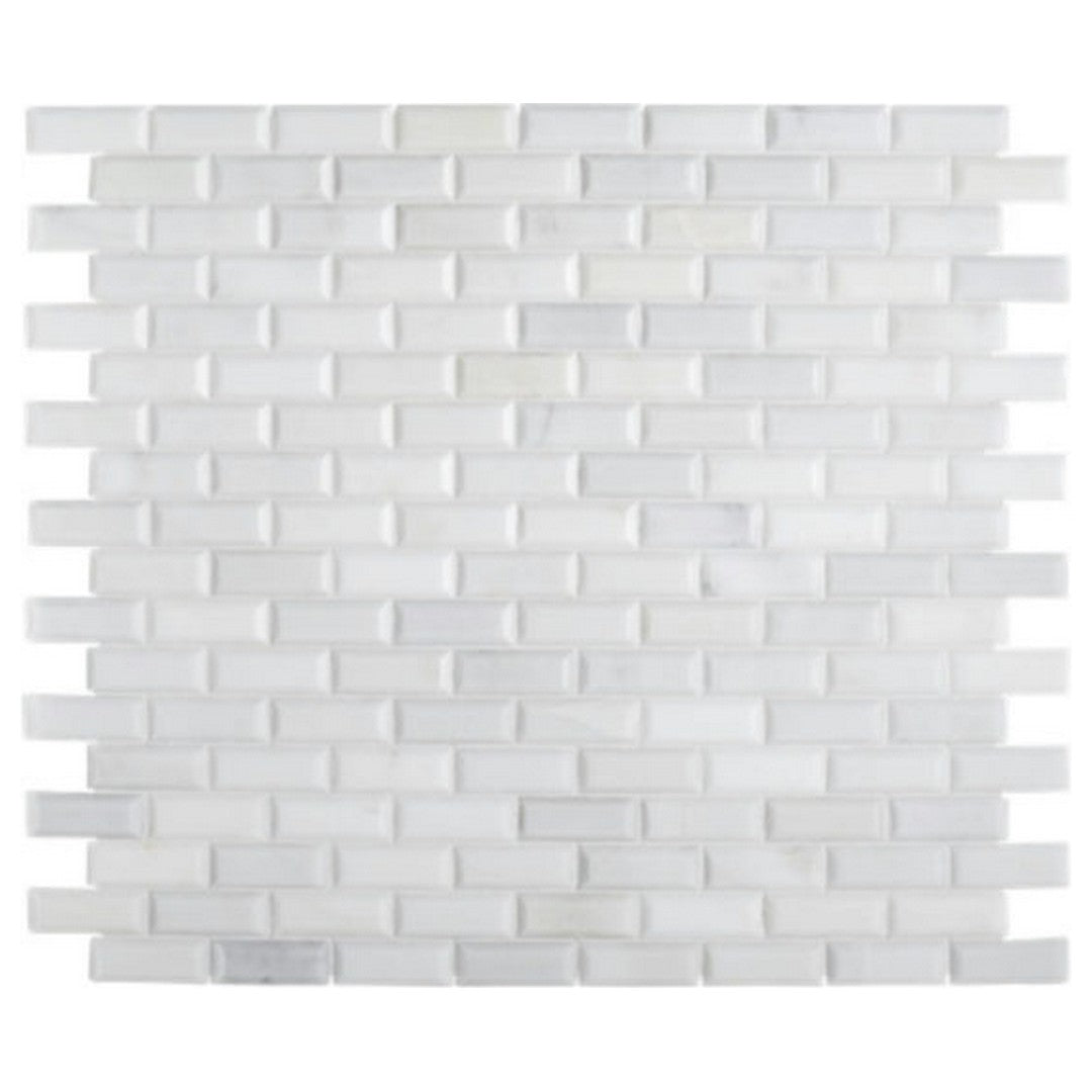 Qualis Ceramica Hamptons 12" x 12" Natural Stone Creek Trail Mosaic