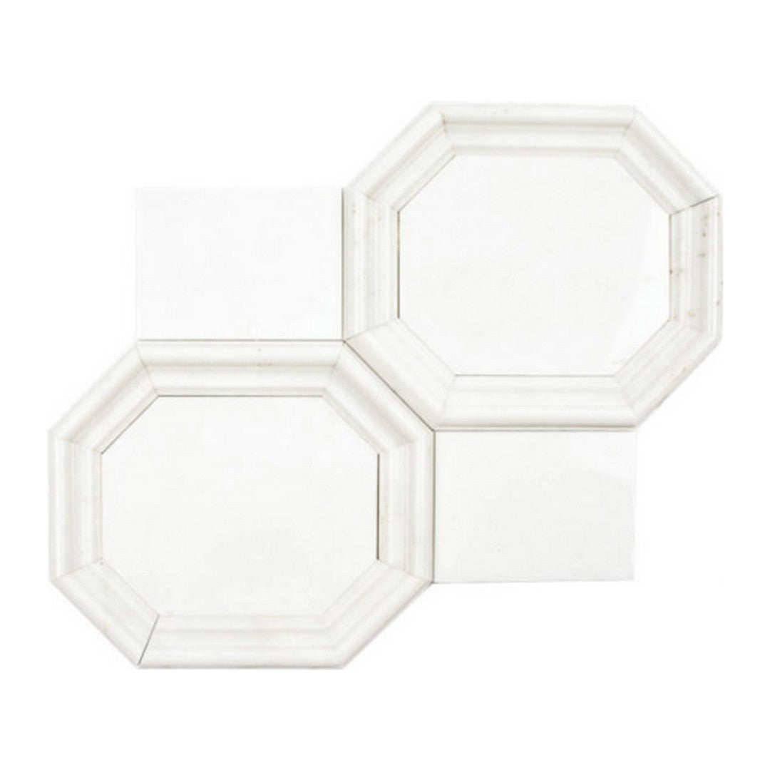 Qualis Ceramica Hamptons 10" x 13" Natural Stone Mosaic