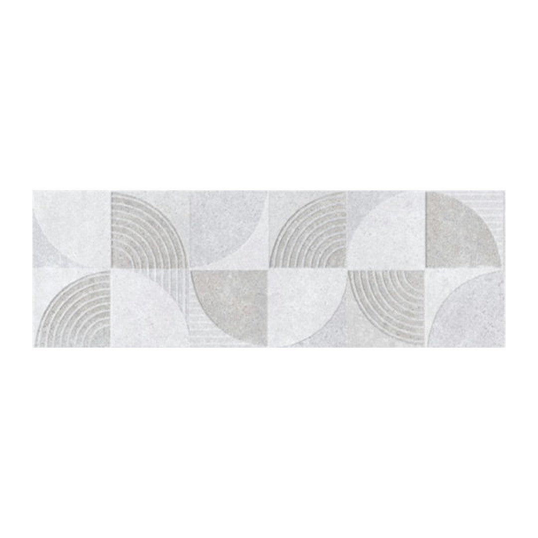 Qualis Ceramica Hamptons 12" x 35" Ceramic Grid Field Tile