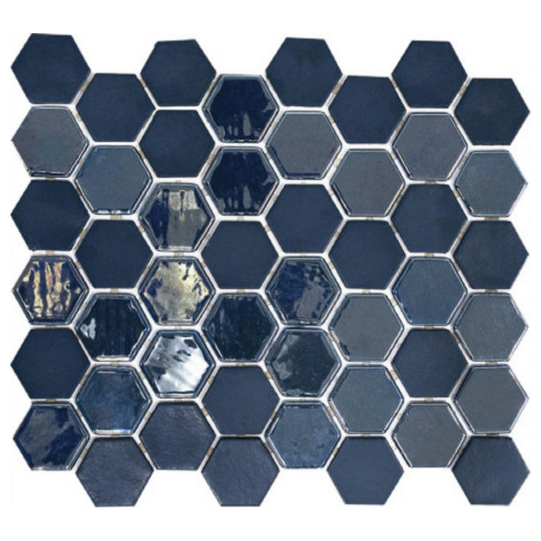 QC Hamptons 11" x 13" Glass Confetti Mosaic