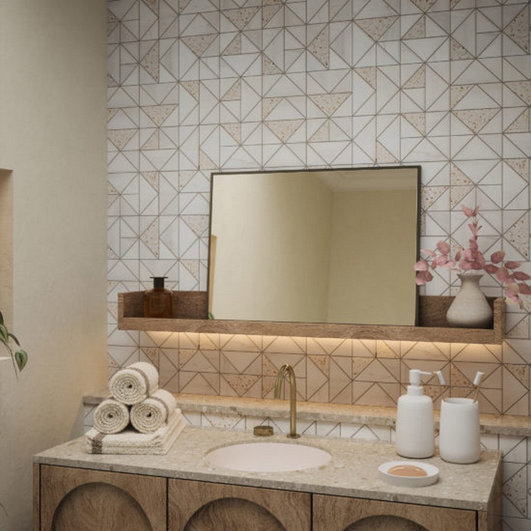 Qualis-Ceramica-Hamptons-12-x-12-Semi-Polished-Marble-Summit-Mosaic-Summit-Cream