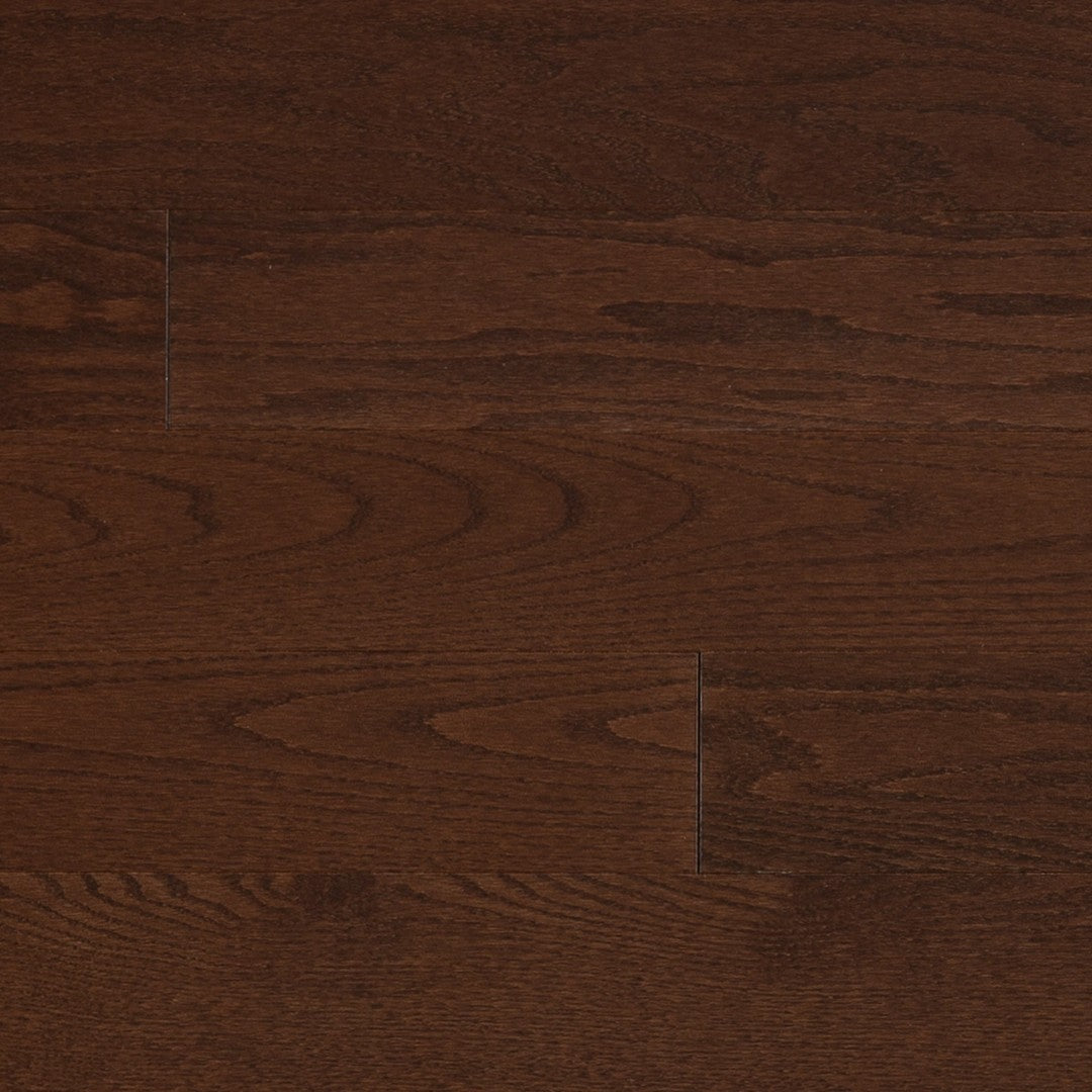 Mercier Design+ Engineered 5" x 83" Herringbone Red Oak Satin 12mm Hardwood Plank