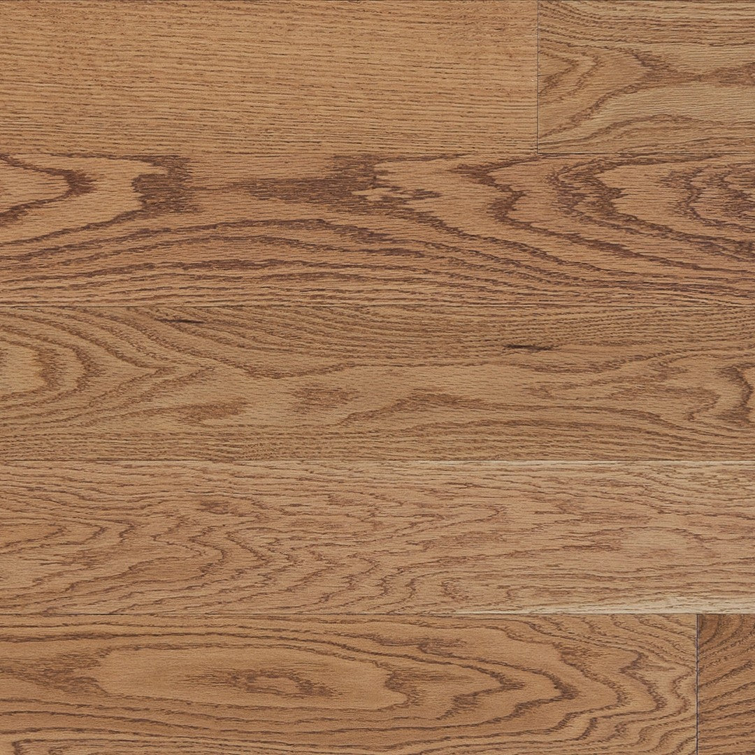 Mercier Design+ Engineered 5" x 83" Herringbone Red Oak Matte-Brushed  12mm Hardwood Plank