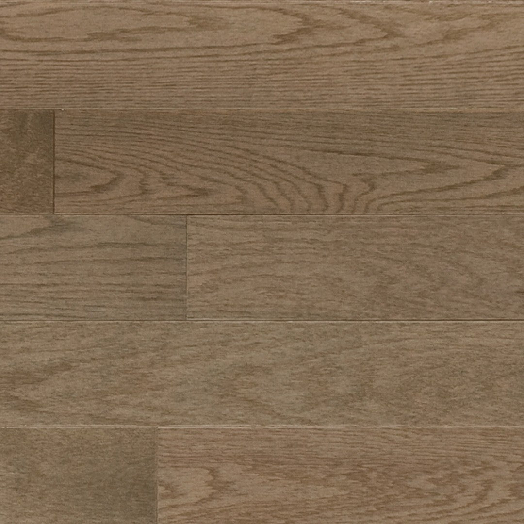 Mercier Design+ Engineered 6.5" x 85" Authentic Red Oak Satin 19mm Hardwood Plank