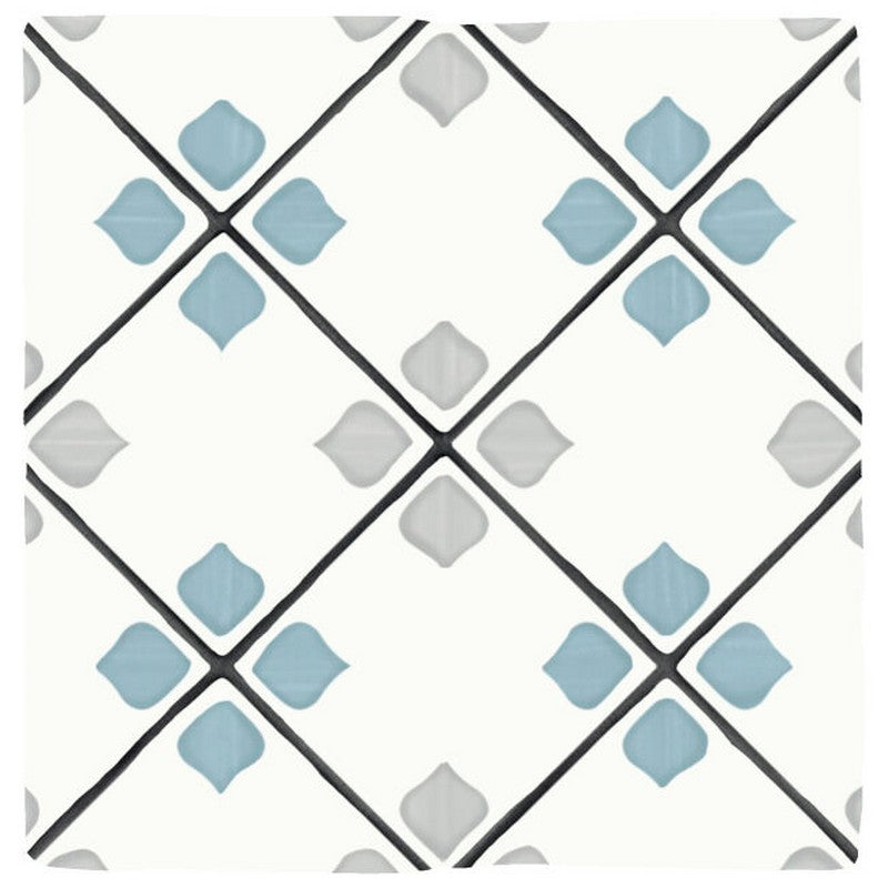 Rickert Peronda Tanger 4.84" x 4.84" Matte Porcelain Tile