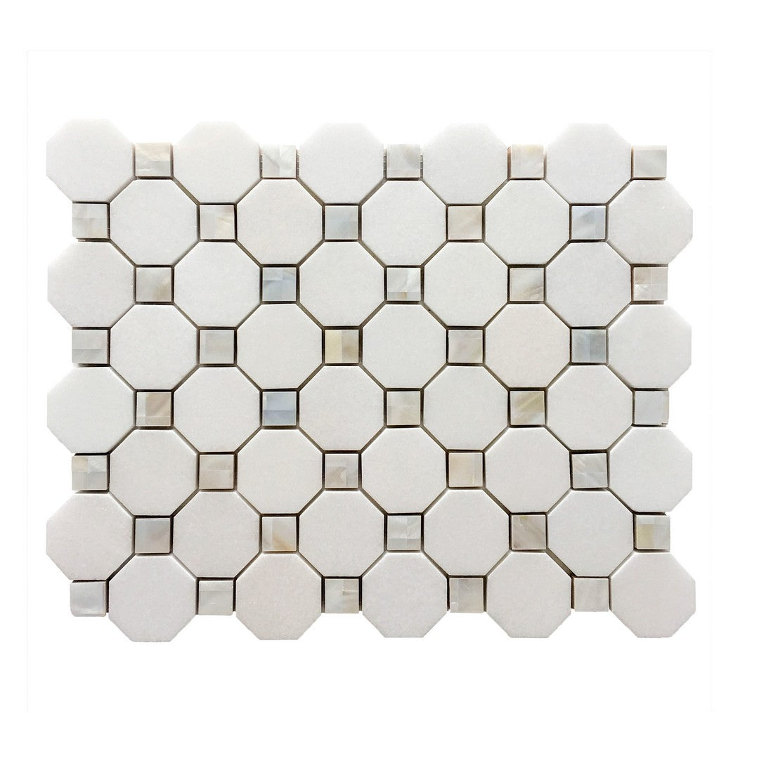Rickert WJ Jewel 12" x 12" Polished Marble Mosaic