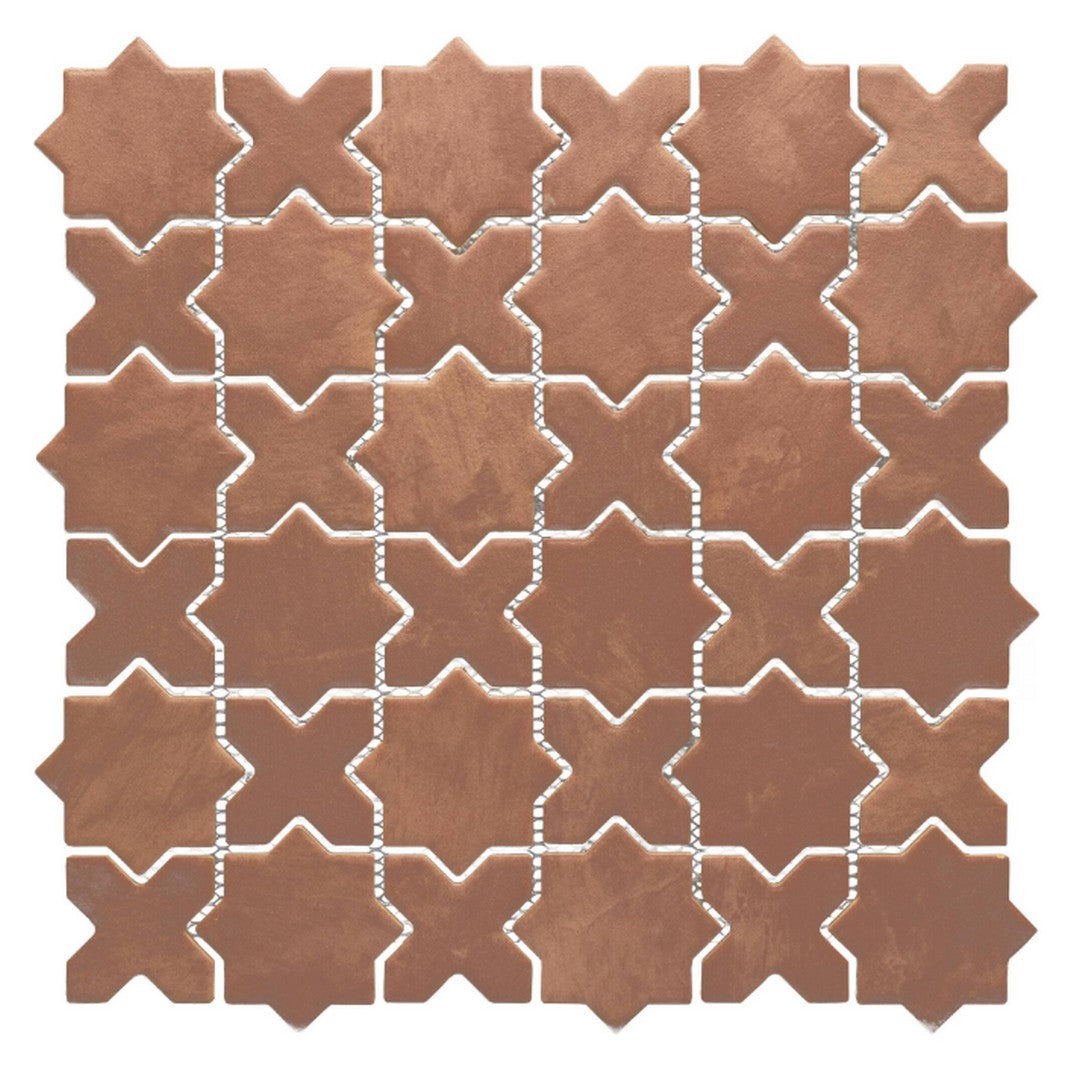 Rickert 12" x 12" Matte Porcelain 2" Mosaic