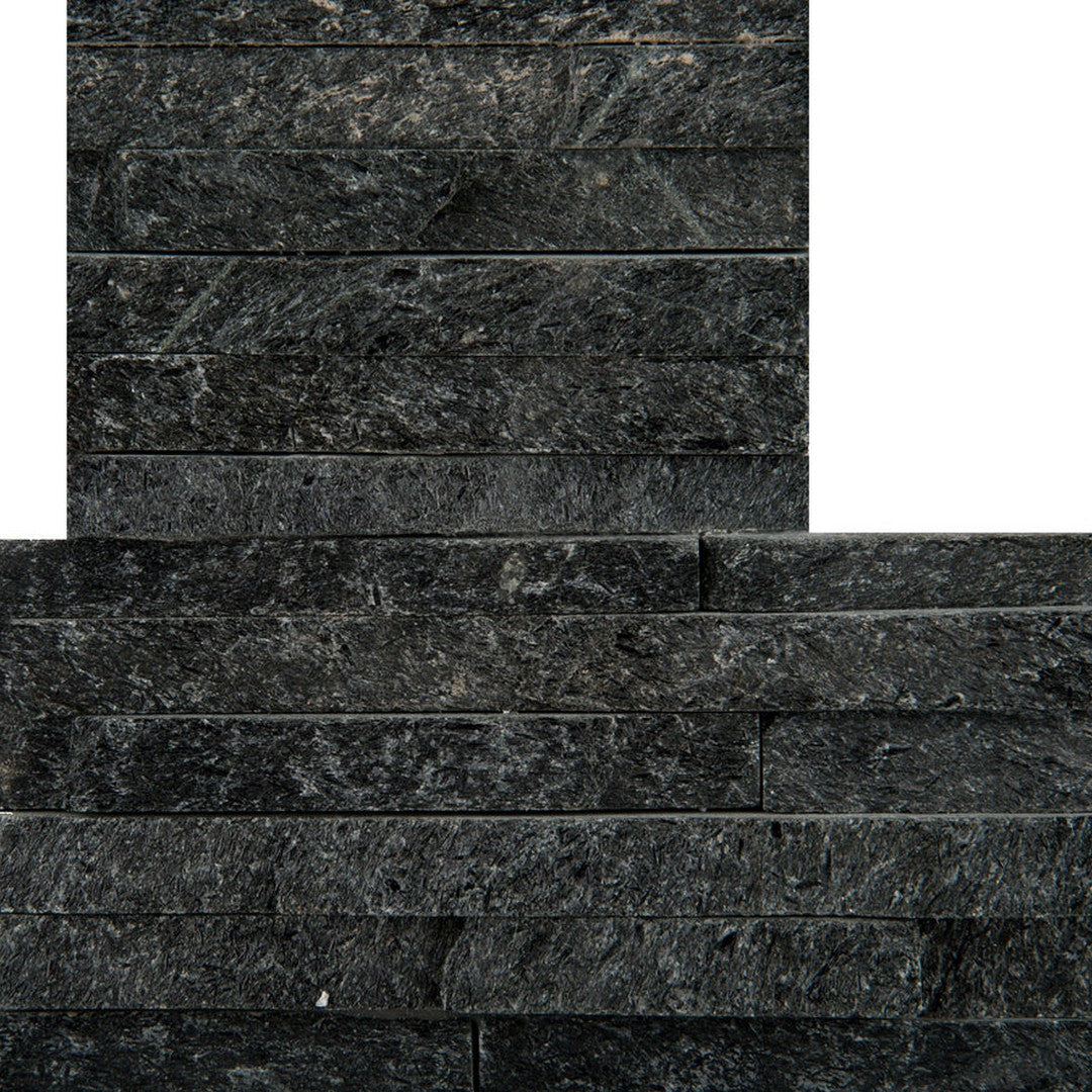 Emser Slate Quartzite & Sandstone 6" x 24" Honed Quartzite Mini Stack Corner