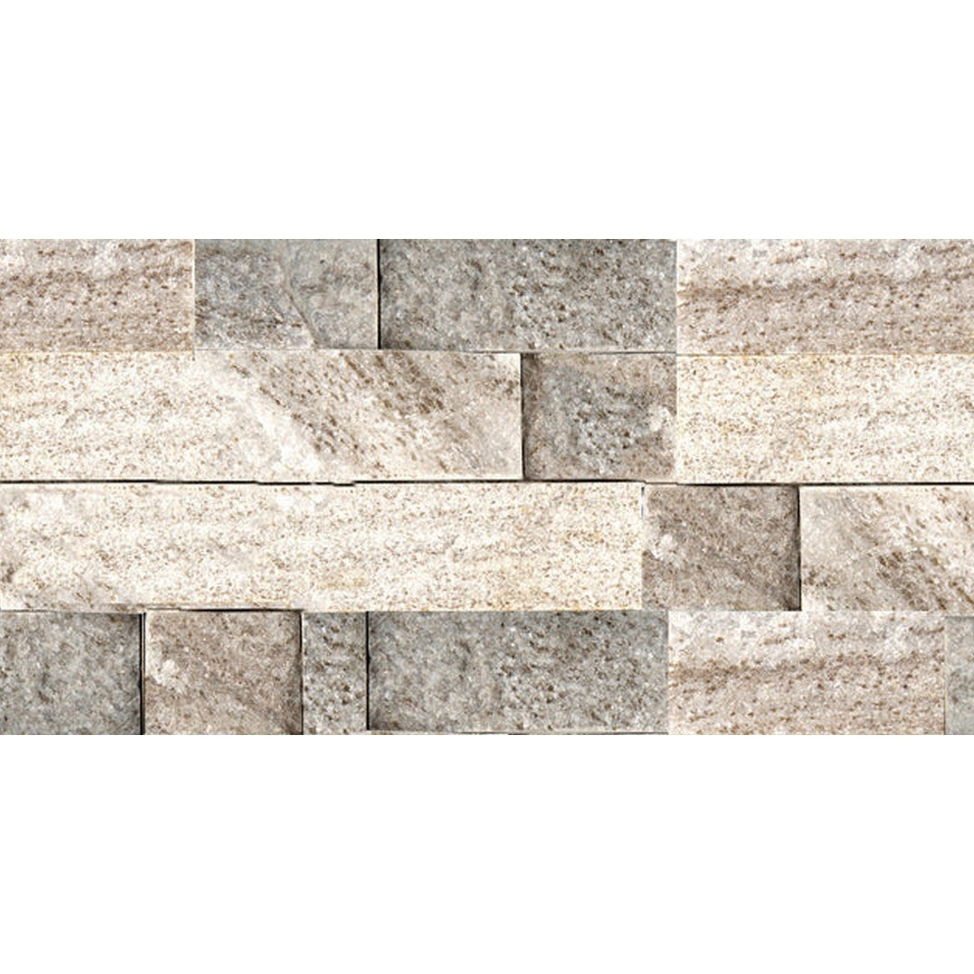 Emser Slate Quartzite & Sandstone 6" x 24" Textured Natural Stone Stacked Tile