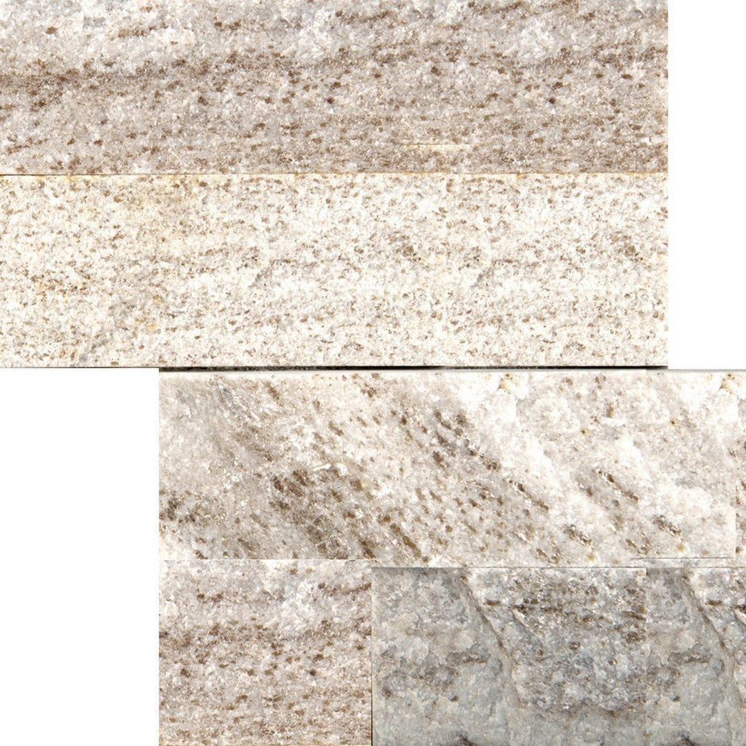 Emser Slate Quartzite & Sandstone 6" x 24" Honed Quartzite Stack Corner