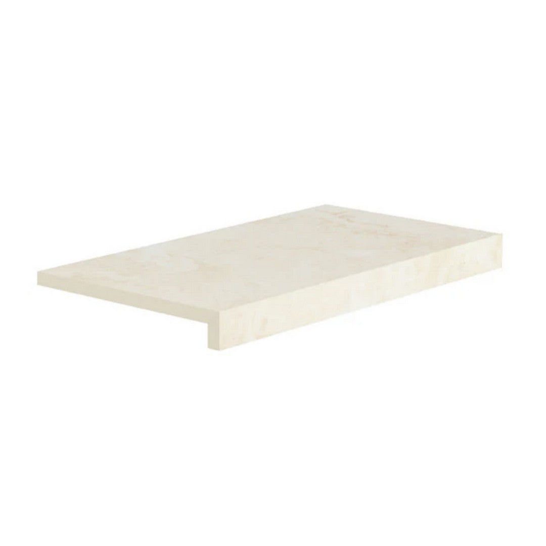 Del Conca USA Roma 2 - 13" x 24" Pressed Porcelain L-Shaped Coping