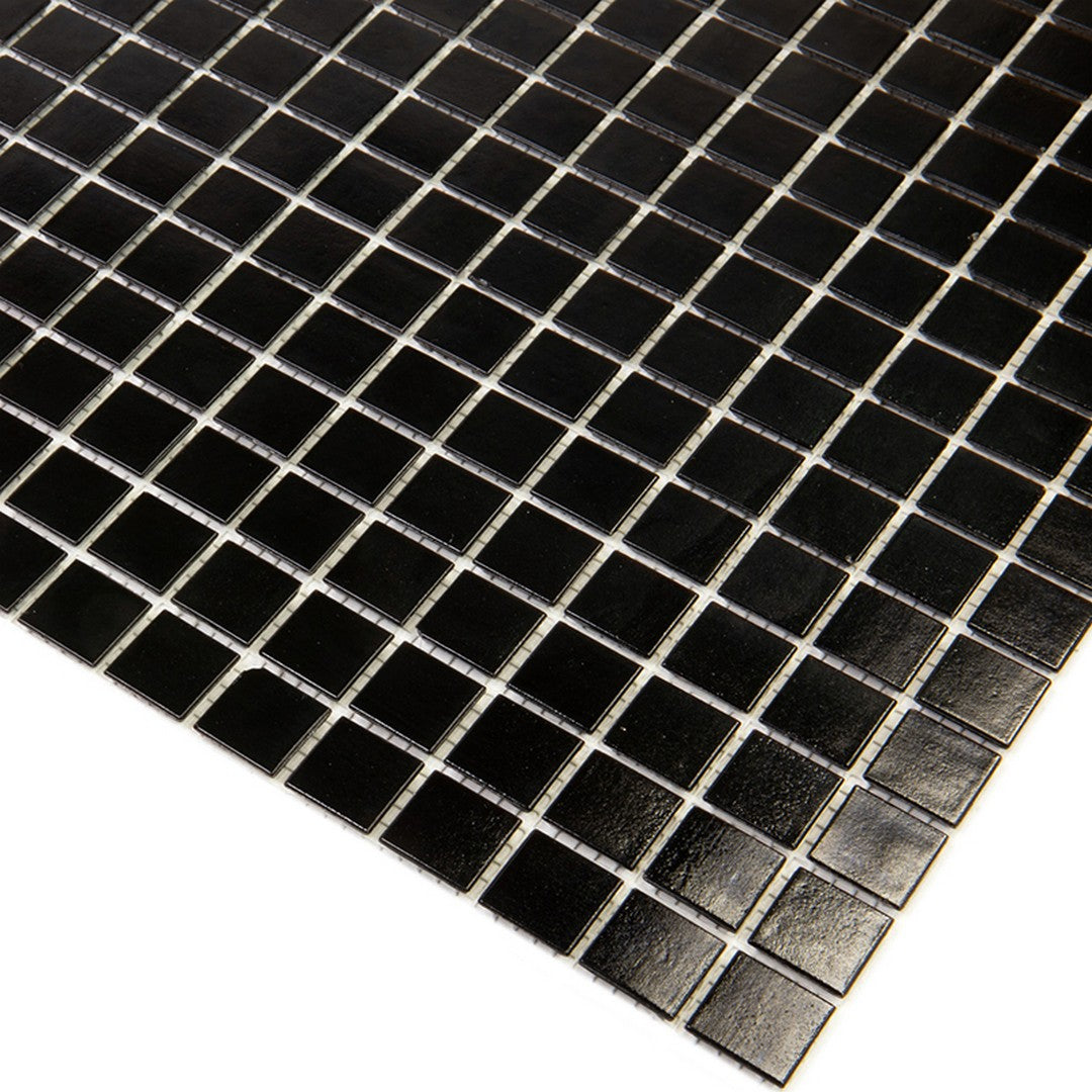 MiR-Alma-Solid-Color-0.8-Sandy-Black-12-x-12-Glass-Mosaic-Black-(SE56)