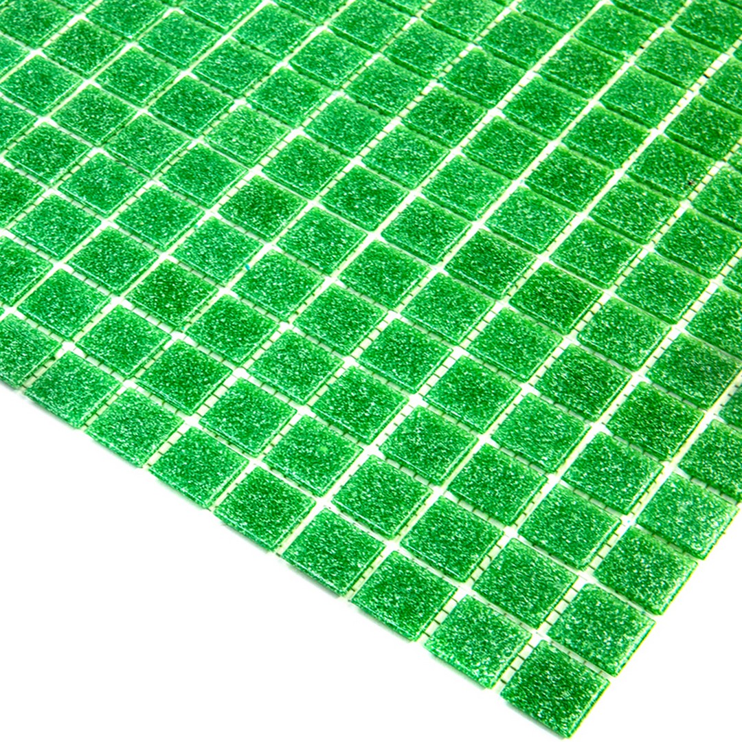 MiR-Alma-Solid-Color-0.8-Sandy-Green-12-x-12-Glass-Mosaic-Green-(SE30-2)