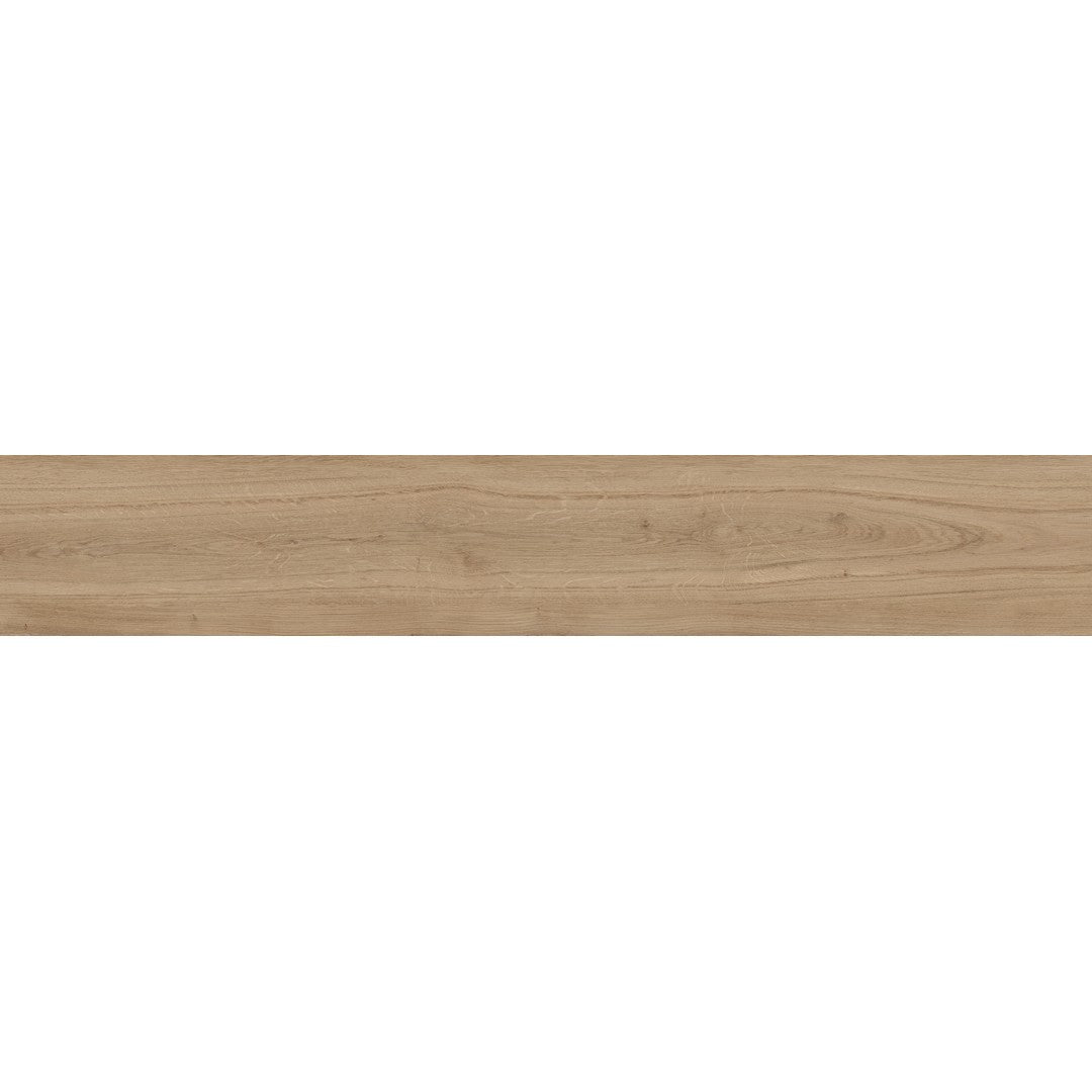 Tesoro Venatto 10" x 60" Rectified Matte Porcelain Wood Tile