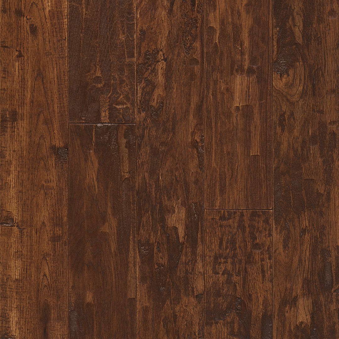 Hartco American Scrape 5" Solid Hickory Hardwood Plank Low Gloss