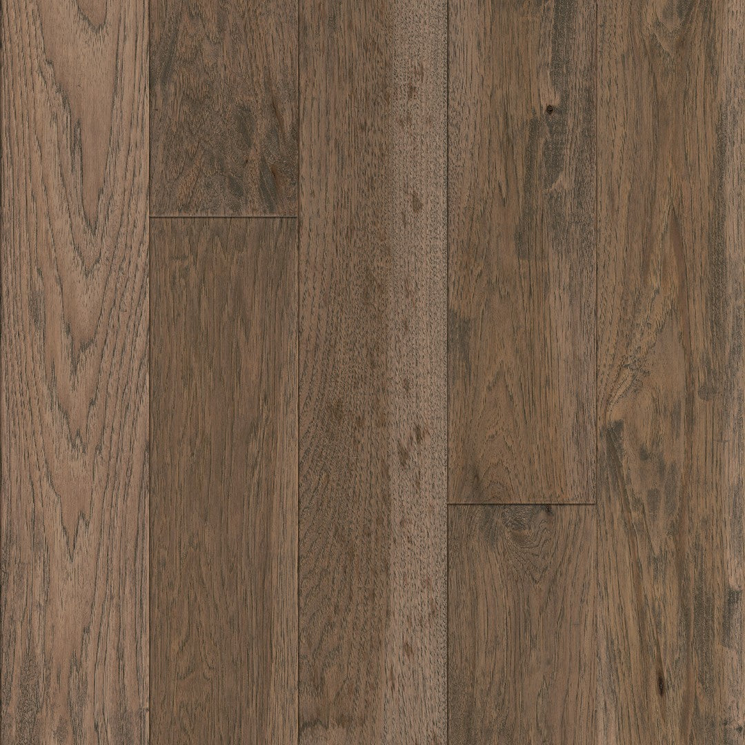 Hartco American Scrape 5" Solid Hickory Low Gloss Hardwood Plank