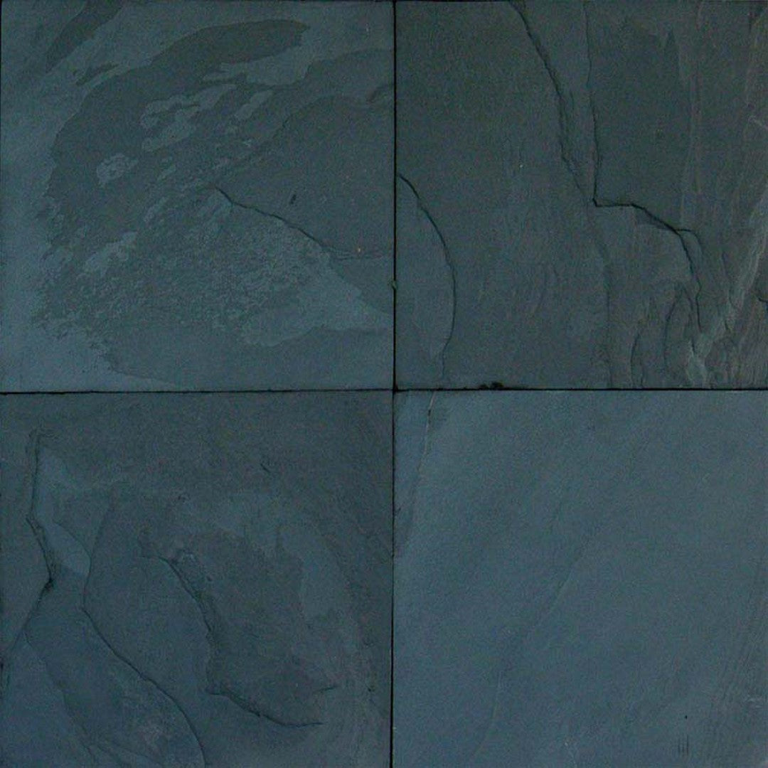 MS International Premium Black 24" x 24" Gauged Back Slate Tile