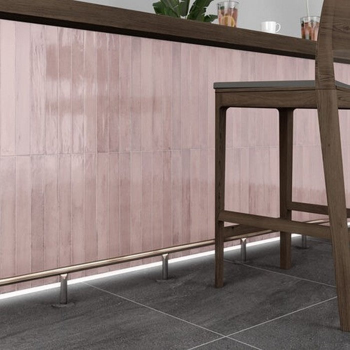Crossville-Havana-2-x-16-Glossy-Ceramic-Wall-Tile-Cerda-Rosa