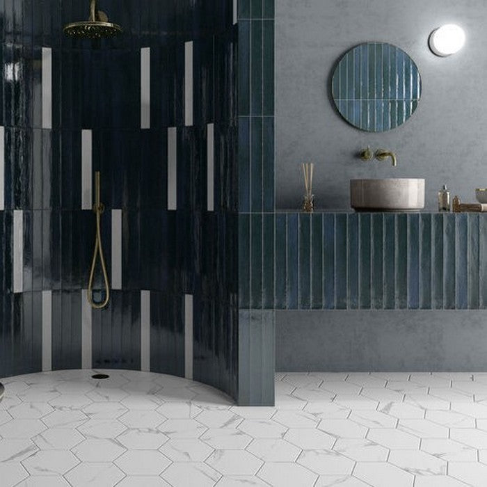 Crossville-Havana-2-x-16-Glossy-Ceramic-Wall-Tile-Deep-Blue