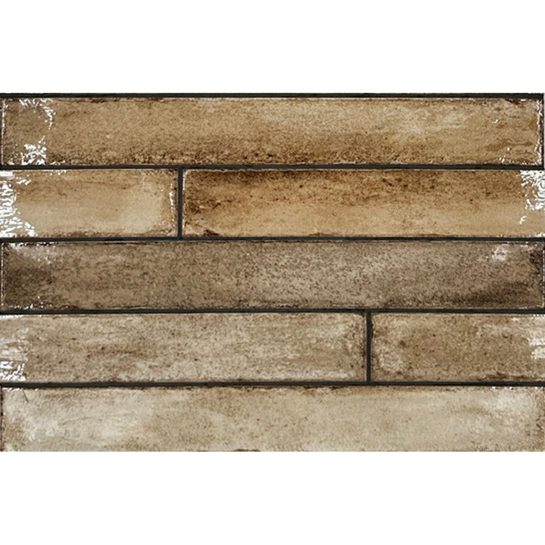 Crossville Havana 2" x 16" Glossy Ceramic Wall Tile