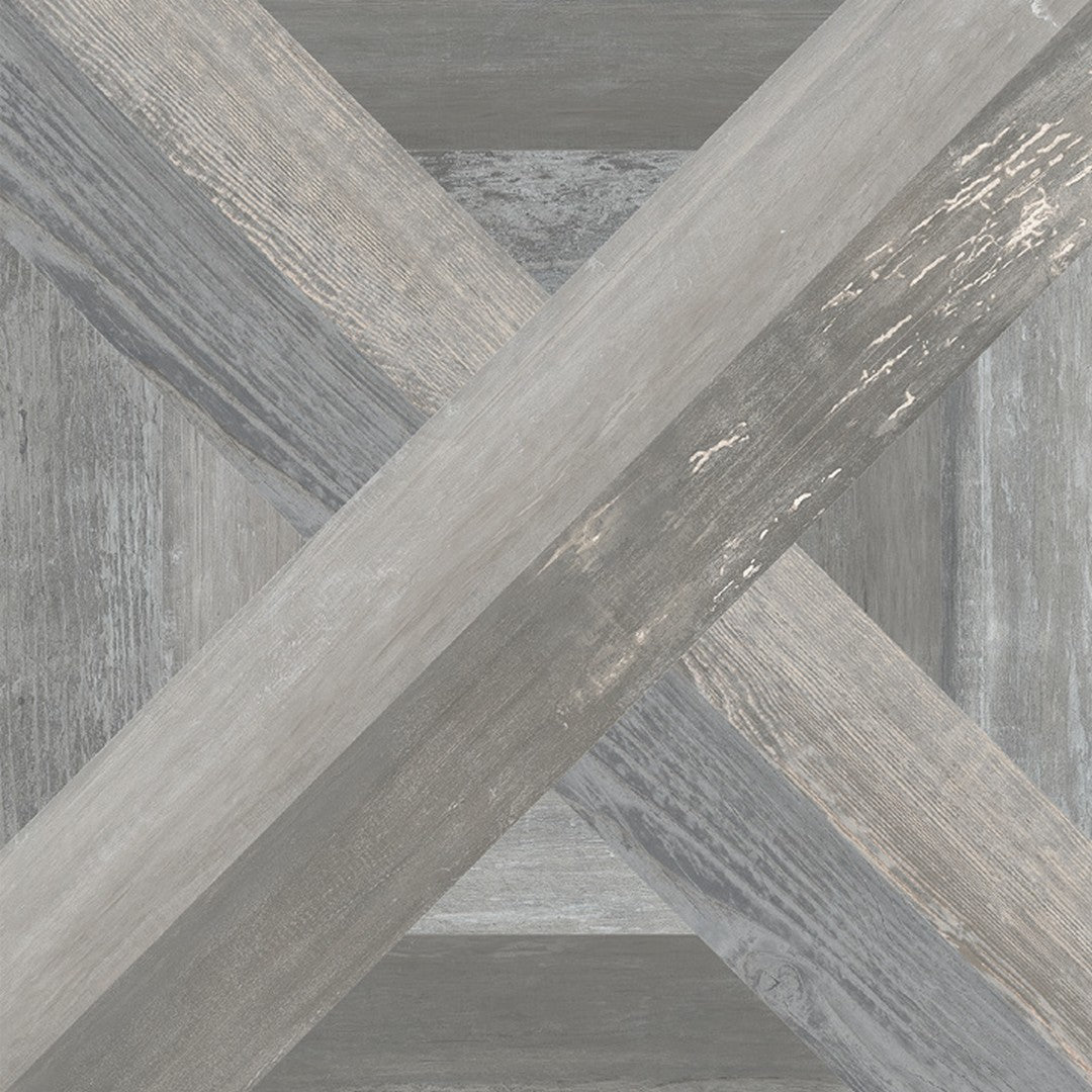 Crossville Loft Parquet 24" x 24" Rectified Matte French Pattern Porcelain Tile