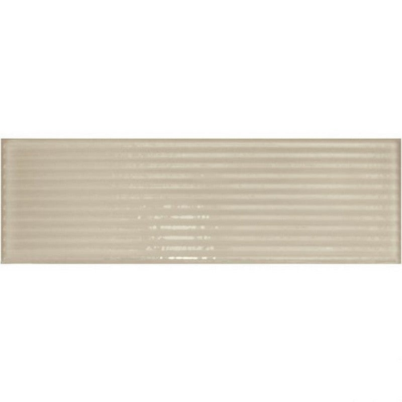 Crossville Malibu 4" x 12" Glossy Porcelain Ripple Wall Tile