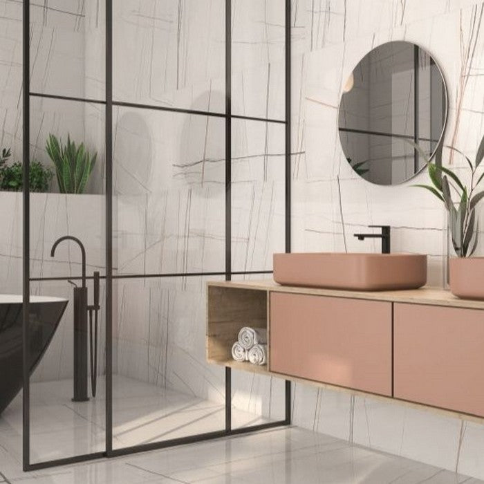 Crossville-Stylus-24-x-48-Rectified-Polished-Porcelain-Tile-Noir-White